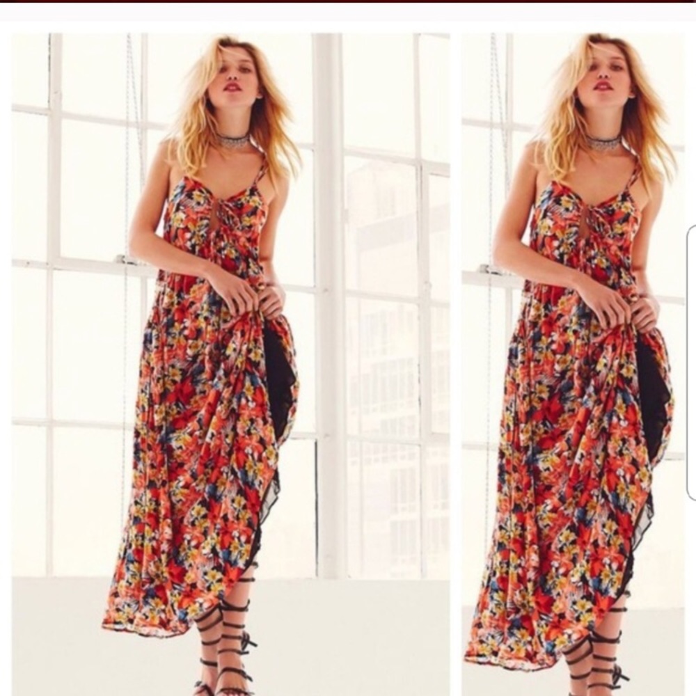 Free People Mulberry Keyhole dress XS